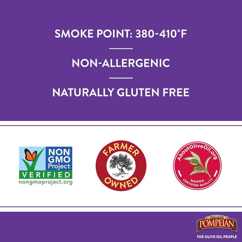 5 oz Pompeian Keto Blend Cooking Spray with Extra Virgin Olive Oil and Avocado Oil - fl - No Propellants - Mild