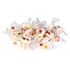 20 White Jelly Nougats Gift Bag - Individually Wrapped Gourmet Jelly Candies, Kosher Dairy Free Candy Gift Bag