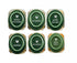 Generic Set (6 Simply Organics Herbs and Spices Assorted Variety Gift Glass flavors)