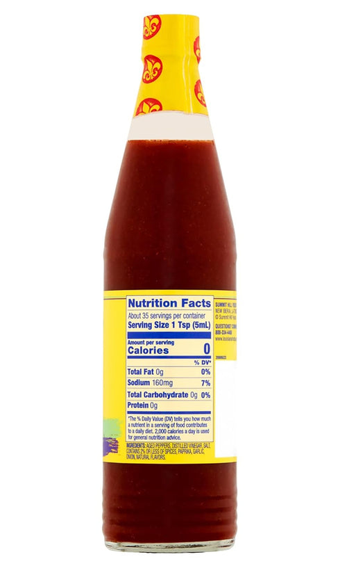 "LOUISIANA" Brand 6 Oz (Pack 1)) Louisiana Brand Hot Sauce (Cajun Heat, Fl