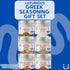 Set Pack GLP-1 Greek Seasoning Gift | Tastes of Greece | Artisanal Spice Blends Six | Non GMO, All Natural | No MSG