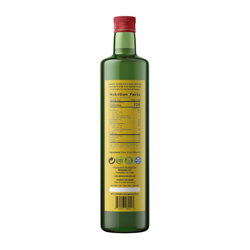16.9 Oz (500 ml) (Pack 1) Olivar Santamaria | Extra Virgin Olive Oil | Premium Picual Variety Finishing Oil | Award