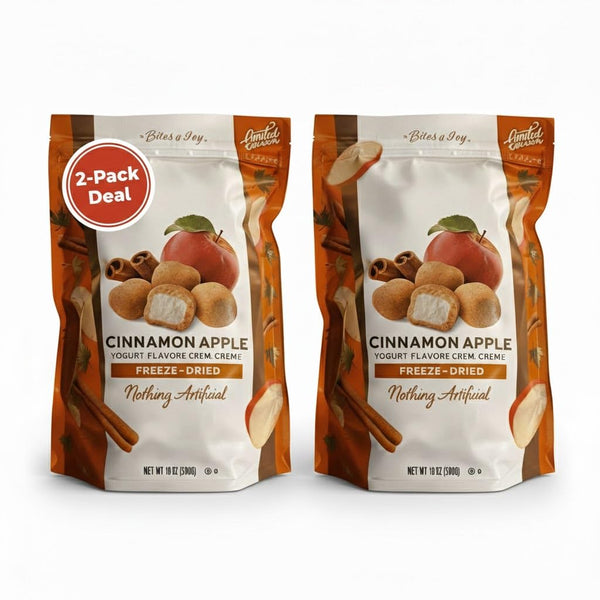 Generic Cinnamon Apple Freeze-Dried Yogurt Bites, 18 oz, 2 Pack, Nothing Artificial Snack