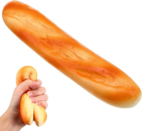 11 Inch Fake Bread,Artificial Bread Loaf Faux French Baguette Realistic Food Props