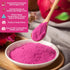 Fraunitsh 3.52oz Dragon Fruit Powder | Freeze Dried Pink Pitaya Powder | No Sugar & No Additives | Pure Red Pitaya