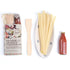 Set, Packaging, Pasta Gourmet Gift Pappardelle Pasta with Porcini Mushrooms Sauce in Deluxe homemade in South of Italy