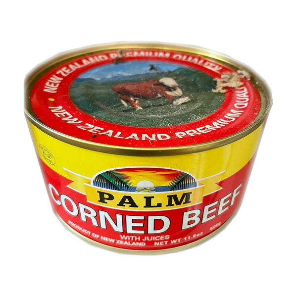 snack Palm Corned Beef Premium Quality with Juice 11.05oz (326g). Product of New