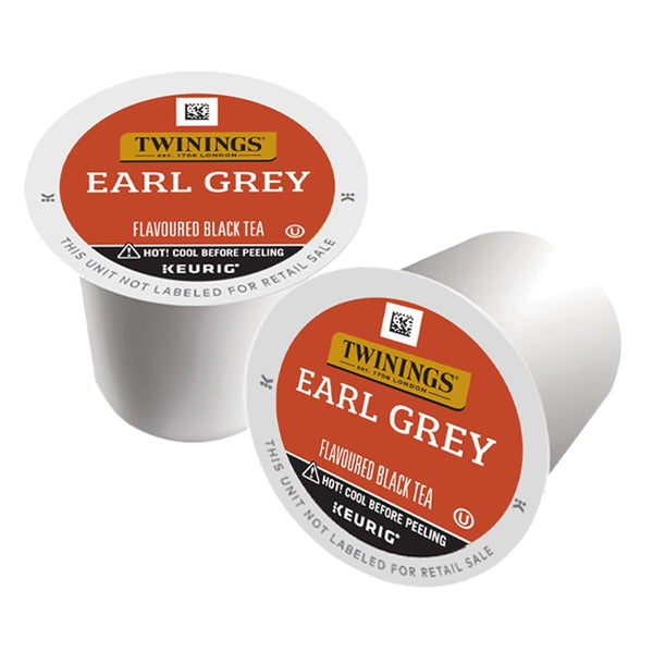 Twinings Earl Grey Black Tea K-Cup Pods for Keurig, 56 Count (Pack