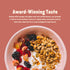 (8oz Jamie's Farm, Vanilla Bean with Sour Cherries Granola, Gluten-Free, Baked with Ghee Bag)