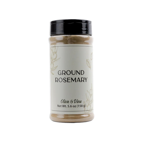 Olive & Vine Ground Rosemary, Earthy & Piney Flavor, Seasoning for Roasts,