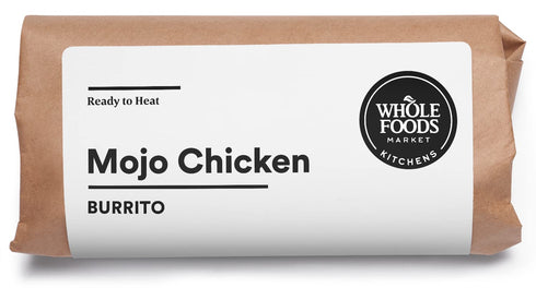 WHOLE FOODS MARKET KITCHENS Whole Foods Market, Burrito Chicken Mojo, 10.5 Ounce