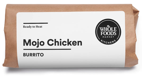 WHOLE FOODS MARKET KITCHENS Whole Foods Market, Burrito Chicken Mojo, 10.5 Ounce