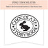 6 "Muddy Pigs" Chocolate Covered Bacon Strips - Hickory Smoked Bacon Strips - Gourmet Artisan Chocolates Made Fresh