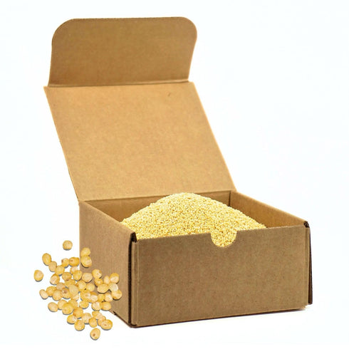 2.5 LB PlainGrains. The Natural Way | Dry Millet Berries | Uncooked, Unground, Whole Grain | Food Storage | Single Box