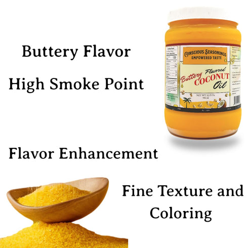 35oz, 32oz 10oz Ultimate Popcorn Seasoning Kit Popcorn Seasoning Salt Buttery Coconut Oil & Stainless Steel Shaker