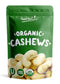 Food to Live Organic Dry Roasted Cashew Pieces, 1 Pound Unsalted, Non-GMO,