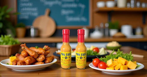 Far East 5-ounce (5-Ounces, 2.0, Count) Hot Mustard Sauce, Bottle of Spicy Mustard