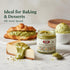 7.05 oz (200g) (Pack 1) Alma Gourmet Sicilian Pistachio Cream Spread Sweet Pistachio Filling & Topping for Dubai