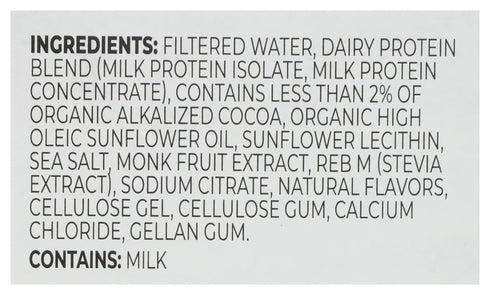 4pk, 11 ORGAIN Chocolate Fudge Protein Shake FZ