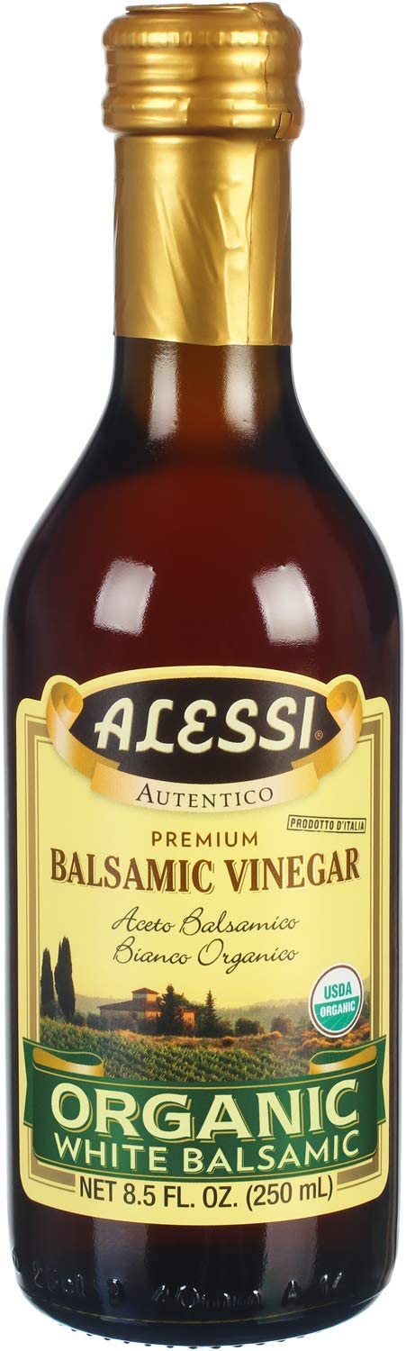 Alessi Vinegar Balsamic White, 8.5 Oz (Pack of 6)