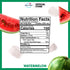 6 Pack 10.82 oz Mogu Mogu Watermelon Juice Drink with Nata de Coco (Coconut Jelly) Chewy Fruit Beverage for Kids