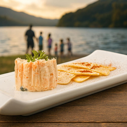 6.5 Oz Aqua Gourmet Canned Salmon in Oil Wild Flavor from Chilean Patagonia