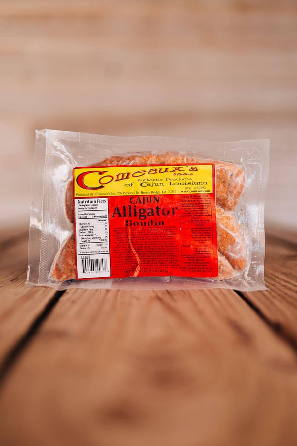 Comeaux's Alligator Boudin