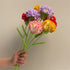 Hcclijo Hand-Knitted Carnation Bouquet for Mother's Day