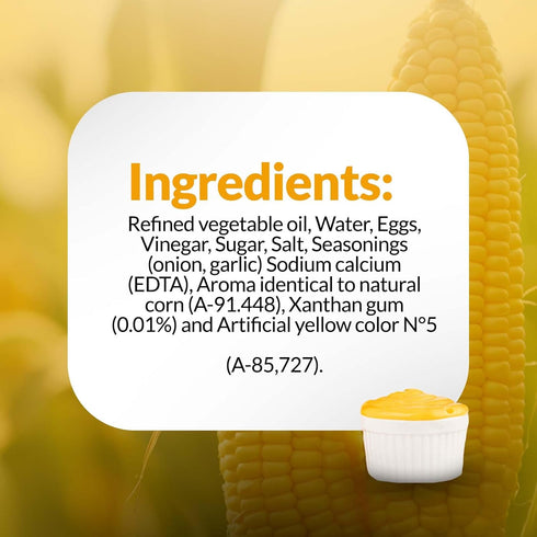 (740 FRITZ Corn Sauce g) - Especially ideal for Hot Dogs, Hamburgers, Sandwiches, Mac & Cheese, Nachos and Veggies