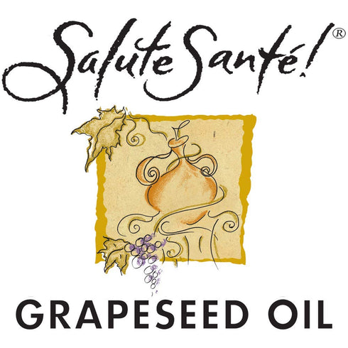 200 Salute Sant! Roasted Garlic Infused Grapeseed Oil - Healthy Grapeseed Oil for Cooking, Healthy Grape Seed Oil