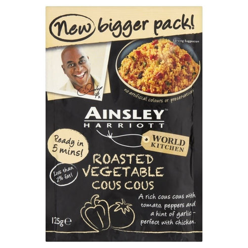 Ainsley Harriott Roasted Vegetable Cous Cous (125g)