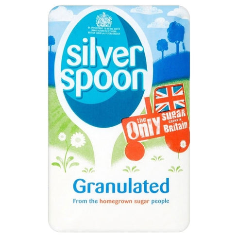 Silver Spoon Granulated Sugar (1Kg) - Pack of 2