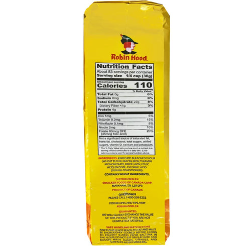 Robin Hood 5.5 LB (2.5 - All Purpose Original Flour Kg)