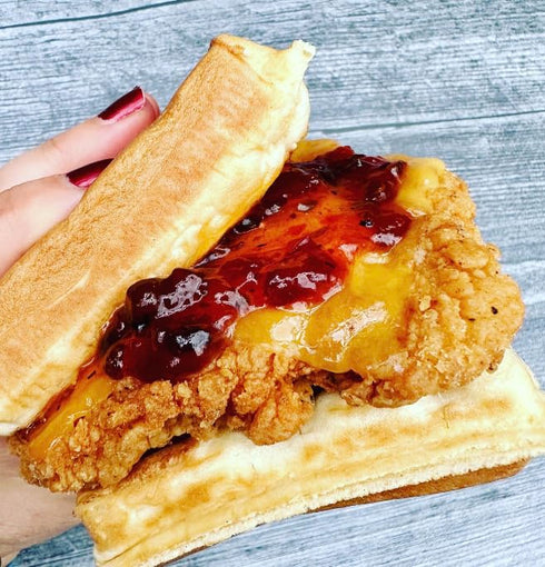 10.5 oz Terrapin Ridge Farms Gourmet Hot Habanero Bacon Jam Spicy Bacon Jam for Burgers, Sandwiches & Appetizers Jar