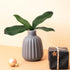 DPWOUM 1 8 InchOrchid piece Green Faux Orchid Leaves Leaves Leaves Real Touch Phalaenopsis Stems Faux Cymbidium Flower