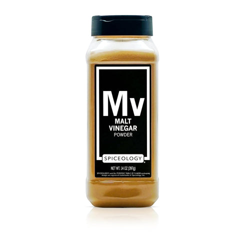 Spiceology Malt Vinegar Powder Tangy, Fermented Flavor for Fries, Rubs, Chips &