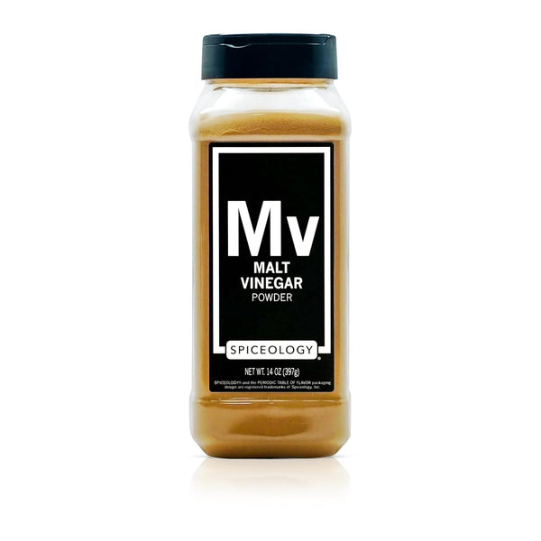 Spiceology Malt Vinegar Powder Tangy, Fermented Flavor for Fries, Rubs, Chips &