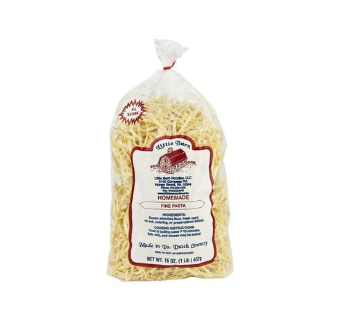 AmishTastes Little Barn Fine Pasta, Homemade in PA Dutch Country, 16 Oz. (Pack