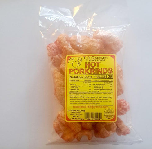 TJ's Gourmet Pack (5 Sample of Pork Rinds & Cracklins Bags)