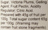 12 Mrs Bridges Victoria Plum Preserve, Ounce