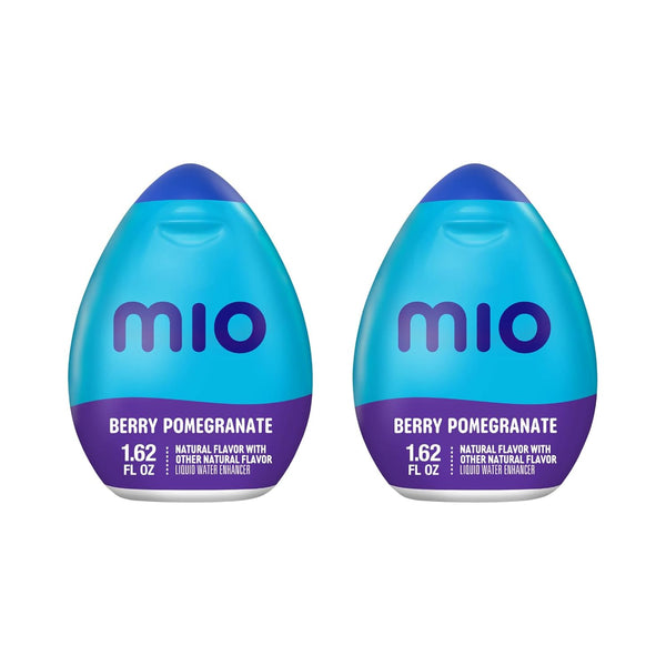 Mio Liquid Water Enhancer, Berry Pomegranate, 1.62 Fl Oz (Pack of 2)