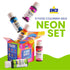 6 Set 1.41 oz (40 ENCO Neon Food Coloring Gel each g)