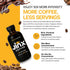 Jinx Coffee 50x 48 Concentrate Stronger Cold Brew Coffee | Strong Caffeine Concentrated Liquid, Perfect for Instant Hot