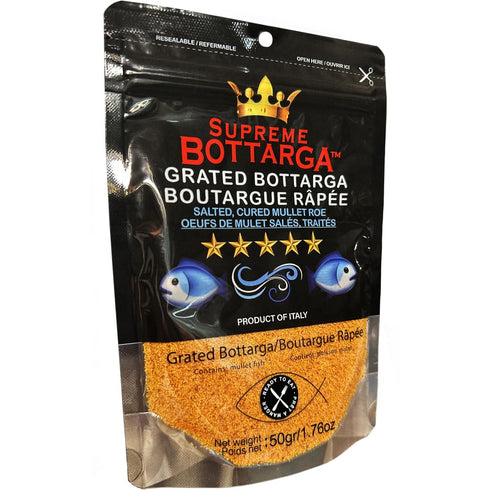 Sardinian Grated Bottarga, Premium Fish Roe (50 grams)