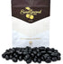 SweetGourmet Black Licorice Jumbo Jelly Beans, Bulk Unwrapped Candy, 1 Pound
