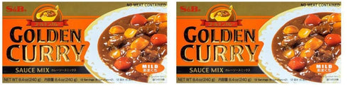S&B Golden Curry Sauce Mix, Mild, 7.8 Ounce (Pack of 2)