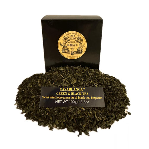 Mariage Frres Mariage Freres Casablanca 100g 3.5oz Green and Black Loose Tea (1 Pack)
