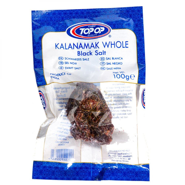 Top Op - Whole Black Salt - (kalanamak whole) - 100g