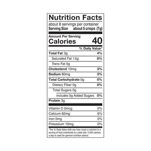 1.98 Pack 9 100% Mrs. Cubbison's Cheese Crisps| Everything Seasoned | Ounce, of | Real Cheese | Keto Friendly | Great