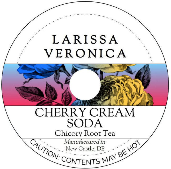 Larissa Veronica Cherry Cream Soda Chicory Root Tea (Single Serve K-Cup Pods) (12 pods,